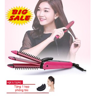 Dụng Cụ Làm Tóc 3 Trong 1, Lược Tạo Kiểu Tóc Nova 3 In 1, Sản Phẩm Được Phân Phối Bởi Luckystarshop- Mã Sp 090