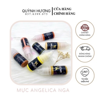 Mực Angelica Nga - Mực Phun Xăm Hữu Cơ