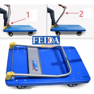 Thanh lý xe đẩy hàng Feida 150kg