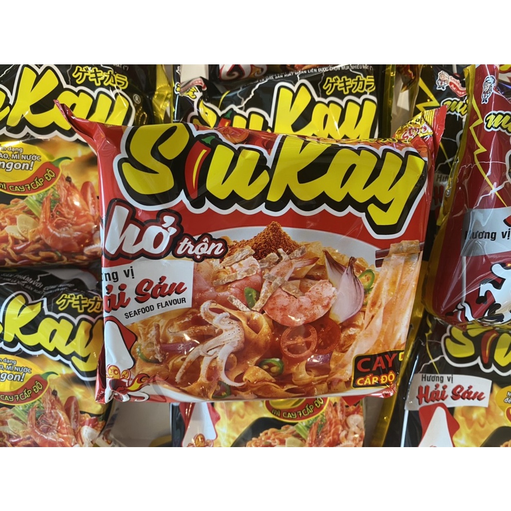 PHỞ TRỘN - GÓI SIU CAY 128G - ACECOOK