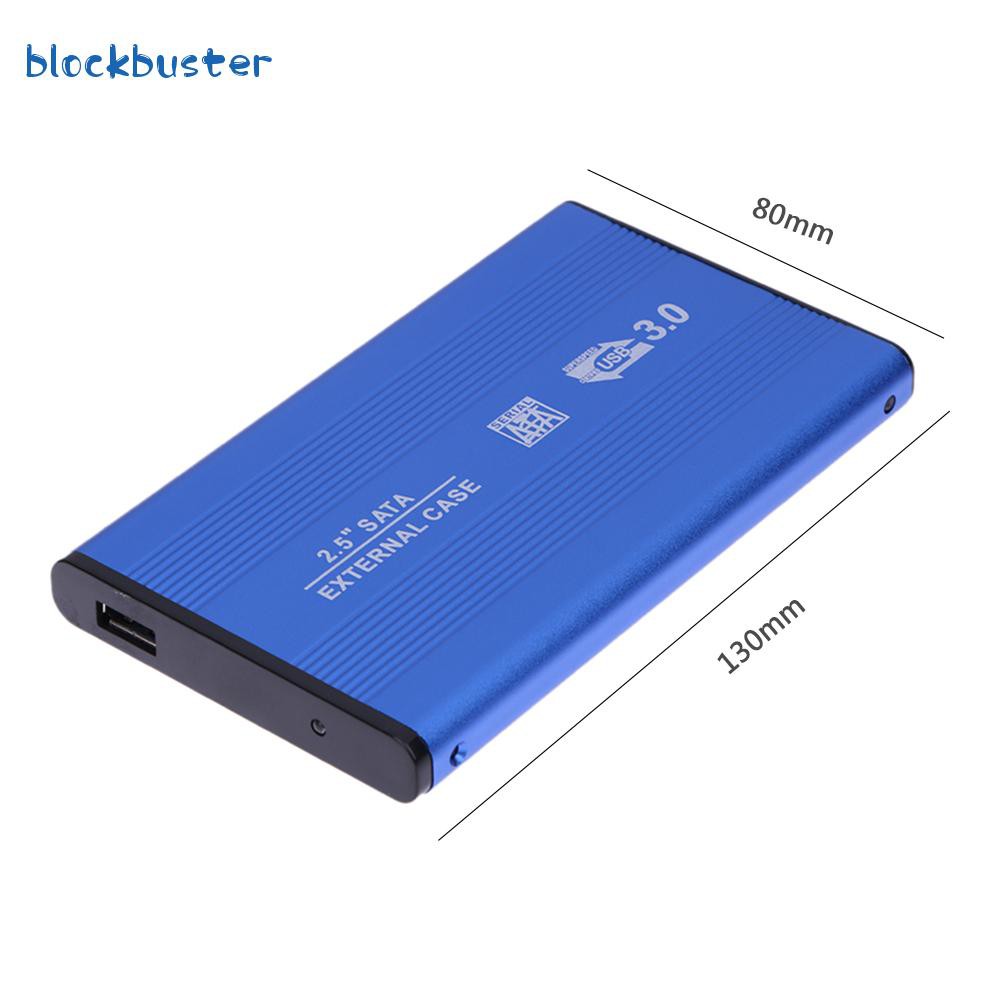 Hộp Đựng Ổ Cứng Ngoài 2.5 Inch Usb 3.0 Sata Ssd Hdd Kèm Dây Cáp Cho Notebook Desktop Pc | BigBuy360 - bigbuy360.vn