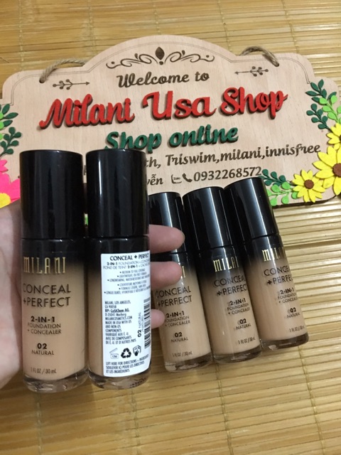 Kem nền Milani 02 natural