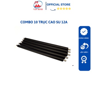 Combo 10 trục cao su 12, trục sạc 12a,49a,05a máy in canon 2900/ 3000... hp 1010/ 1020...