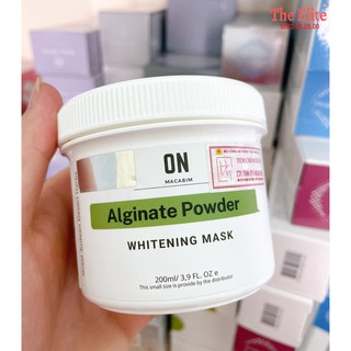 Mặt Nạ Dẻo Kích Trắng ONMACABIM POWER ALGINATE WHITENING MASK