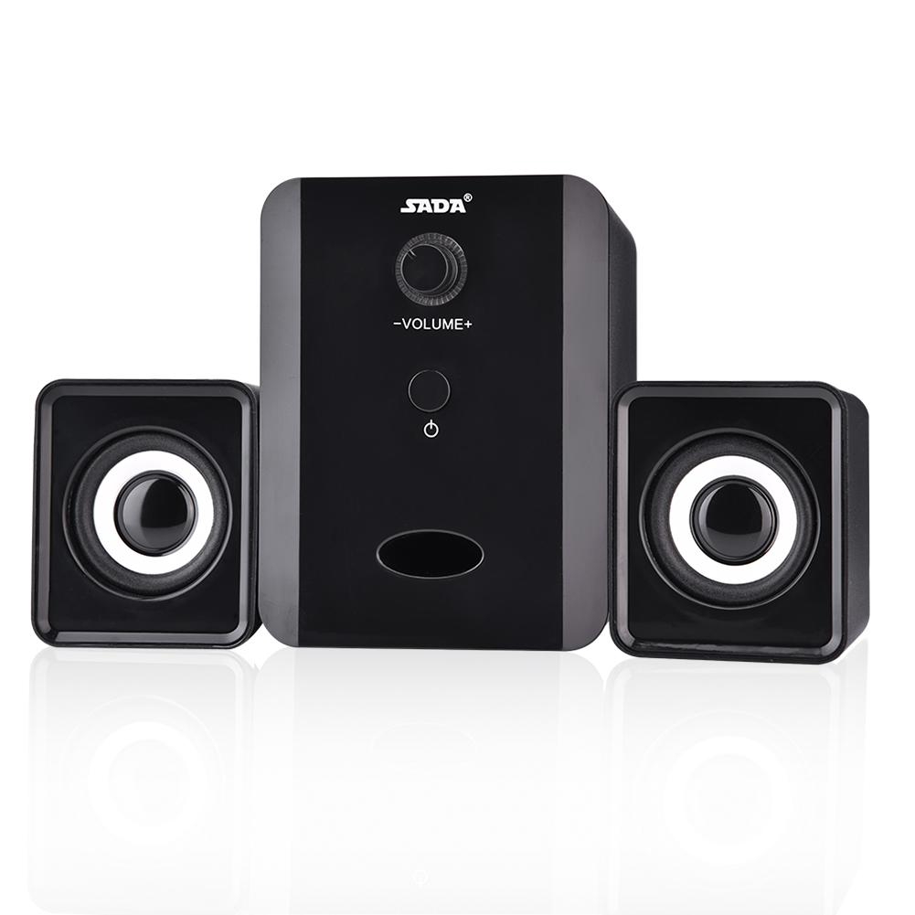 Loa Mini Siêu Trầm Sada Có Dây Kết Nối Usb