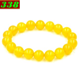 Vòng chuỗi đeo tay đá vàng 10 ly, 12 ly