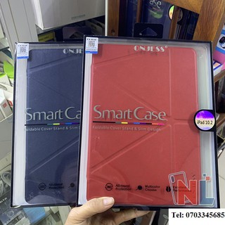 Bao da iPad 10.2 2019 khay silicon Onjess chống xem phim