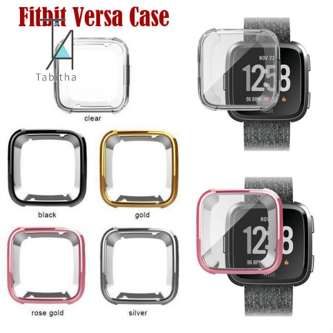 Ốp Tpu Siêu Mỏng Bảo Vệ Màn Hình Đồng Hồ Thông Minh Fitbit Versa