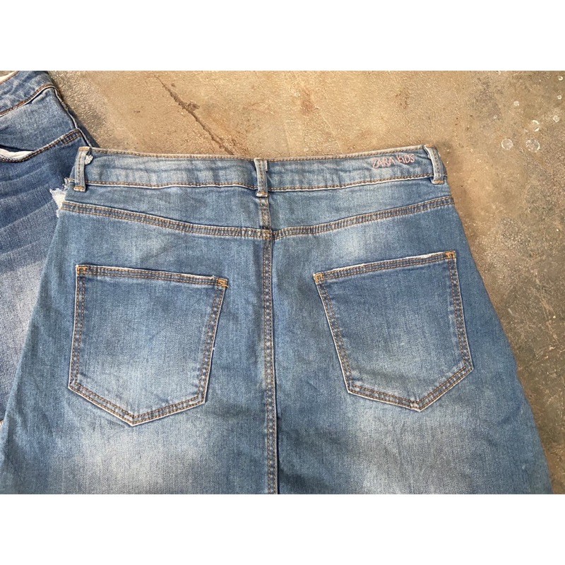 Chân váy jean Zara hàng xuất xịn
