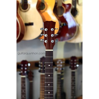 Guitar Acoustic QH7A (Full Hồng Đào)