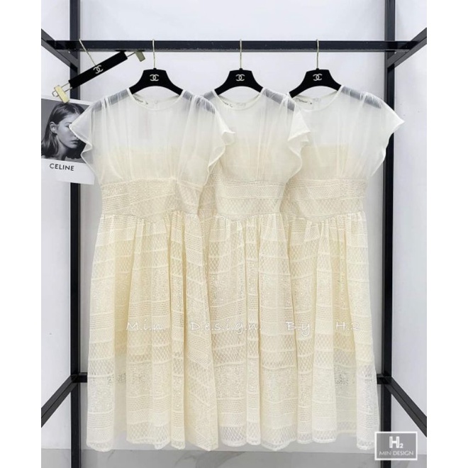 Đầm ren cánh dơi Cao cấp