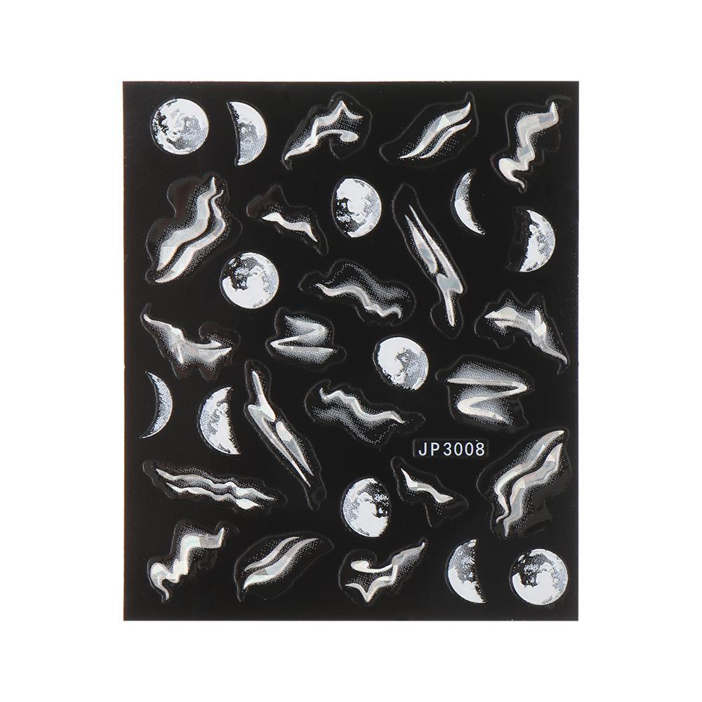 XIANTIN Miếng DáN Trang Trí MóNg HìNh Bông TuyếT 3D