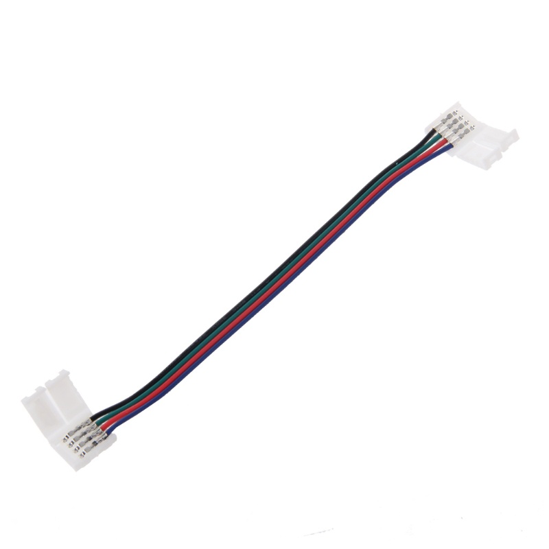 Dây Nối Đèn LED RGB 4 Pin 10mm 17cm Cho 5050