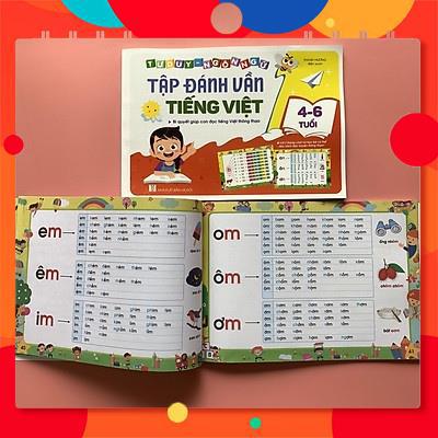 Combo Tập Đánh Vần Tiếng Việt Và Toán Tư Duy Cho Trẻ Tự Tin Vào Lớp 1 Từ 4_6 tuổi