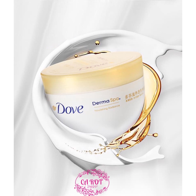 Sữa dưỡng thể dưỡng ẩm và làm sáng da Dove Derma Spa Nourishing Radiance