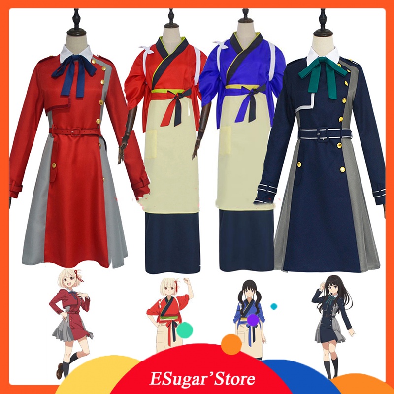Tóc Giả Cosplay Nhân Vật Lycoris Recoil