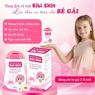 Dung Dịch Vệ Sinh Bé Gái BiBi Skin 180ml