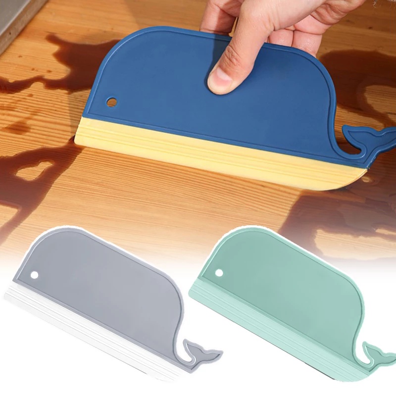 Cây Lau Kính Cầm Tay Mini Hình Cá Voi Sáng Tạo Đa Năng Cho Nhà Ở
