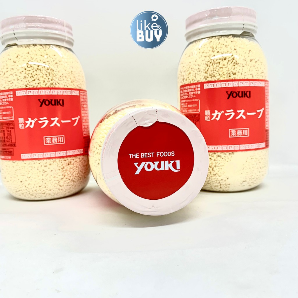 Bột nêm Youki Nhật Bản chiết xuất từ thịt và rau củ đậm đà dinh dưỡng 500G - hàng ngoại Like&Buy