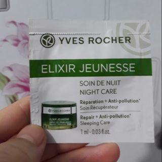 SAMPLE MỸ PHẨM KEM DƯỠNG THANH LỌC DA YVES ROCHER  1ML