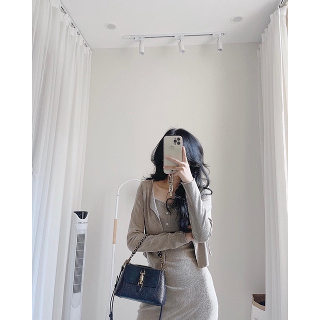 Set váy 2 dây và cdg len tăm | BigBuy360 - bigbuy360.vn