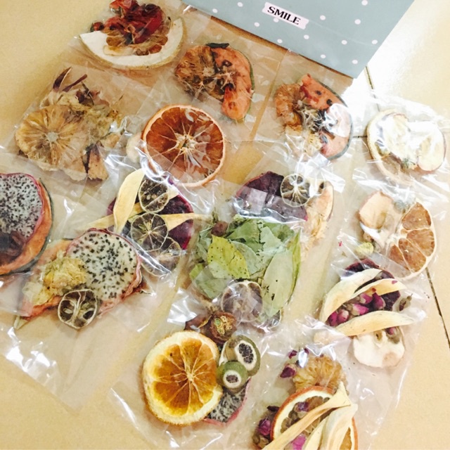 Gói Trà Detox Trái Cây Sấy Khô Giảm Cân Dùng Thử Mix 3-4 Vị/Gói hình thật - Detox trái cây giảm cân