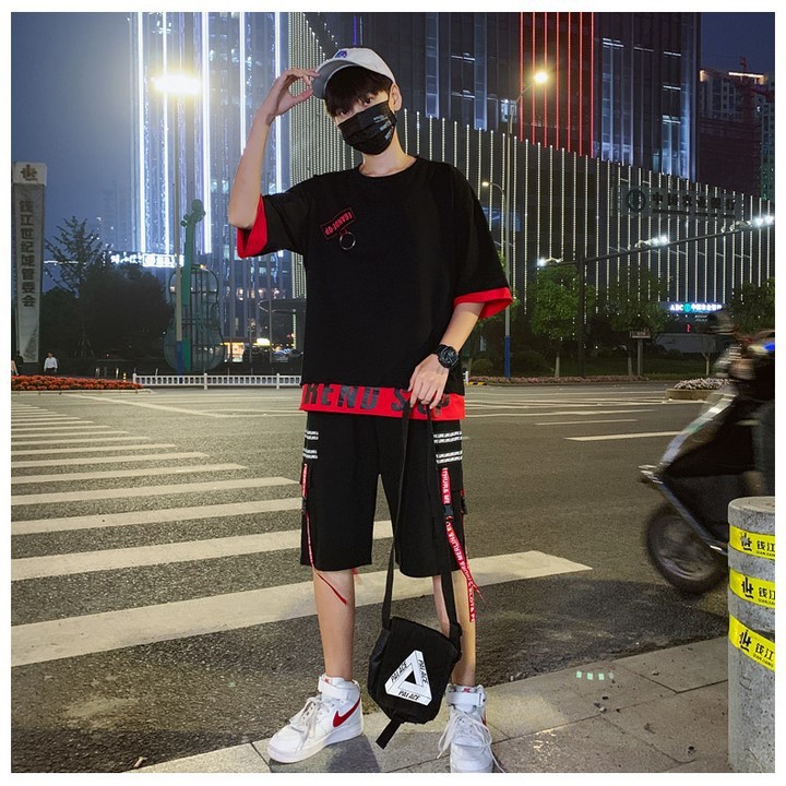 Bộ Nam Thể Thao Cộc Tay Trend Up | BigBuy360 - bigbuy360.vn