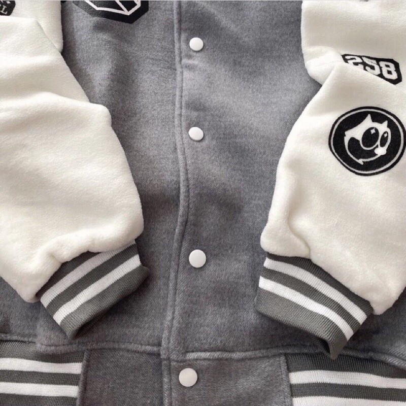 Áo Khoác Kaki Nam Nữ Unisex - Áo Jacket Bombers Vải Nhung Siêu Hot | BigBuy360 - bigbuy360.vn