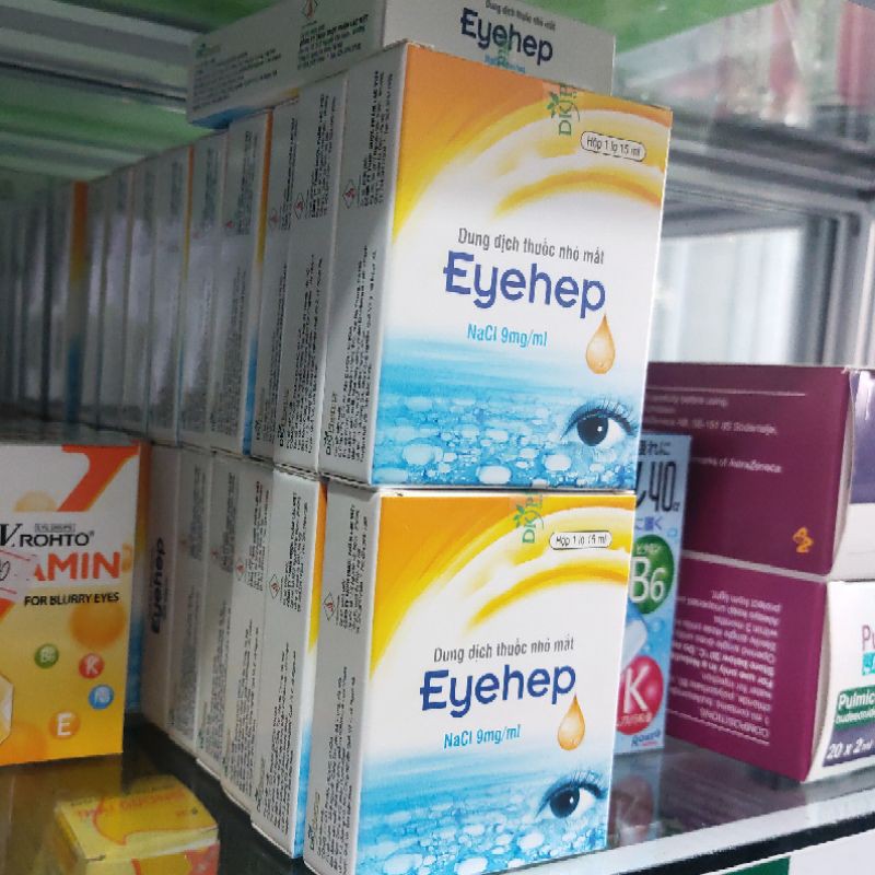 Dung Dịch Nhỏ Dưỡng Mắt Eyehep Của Đại Học Dược Hà Nội