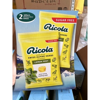 Kẹo ngậm thảo dược Ricola 105 viên mỹ không đường