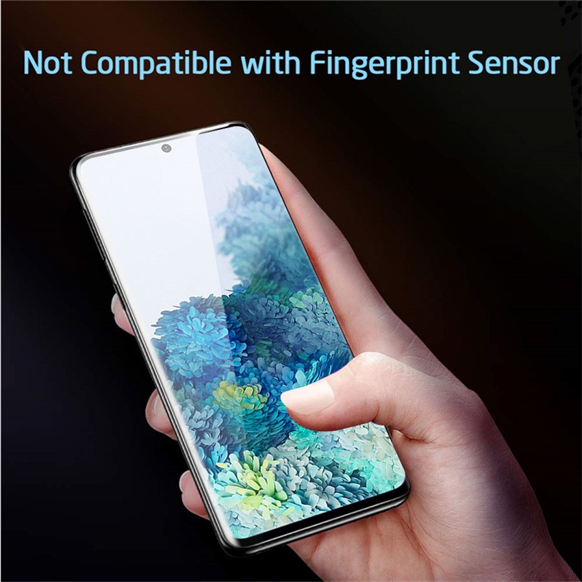 Kính Cường Lực Gốm Dẻo Full Màn Siêu Mỏng hình cong Cho Samsung Galaxy S23 S22 S21 S20 S10 S9 S8 Ultra Plus Note 10 Plus 20 Ultra 8 9