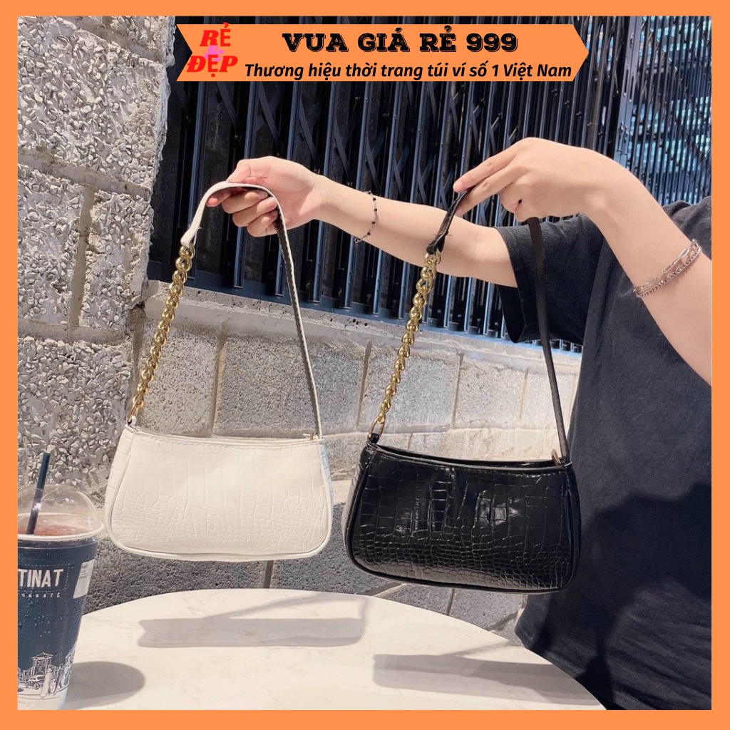 Túi xách đeo vai kẹp nách nữ đẹp đi chơi phong cách thời trang hàn quốc dễ thương cute giá rẻ DC136