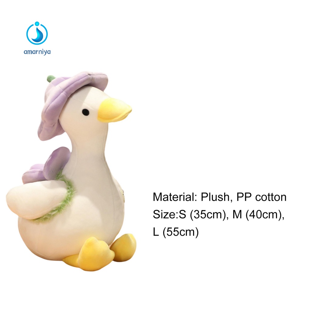 Đồ chơi nhồi bông Hình Vịt Dễ Thương Cho Bé