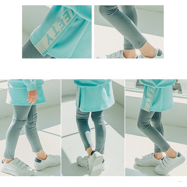Quần váy thể thao Elfinkids giả vạt 3 màu