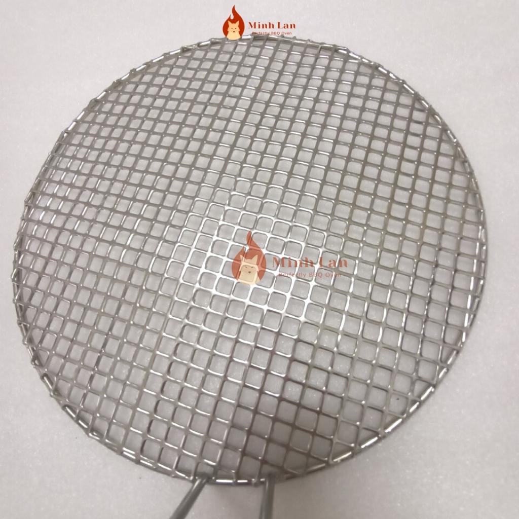 Vỉ nướng đột lỗ ô vuông inox 304 chống dính tốt