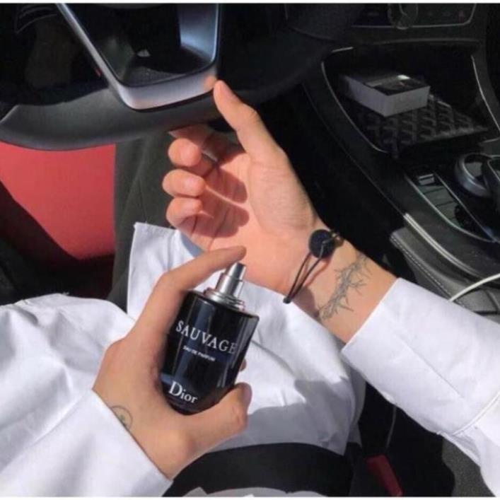 Nước hoa nam dầu thơm nam tính mạnh mẽ cuốn hút Sauvage EDT 100ml full box