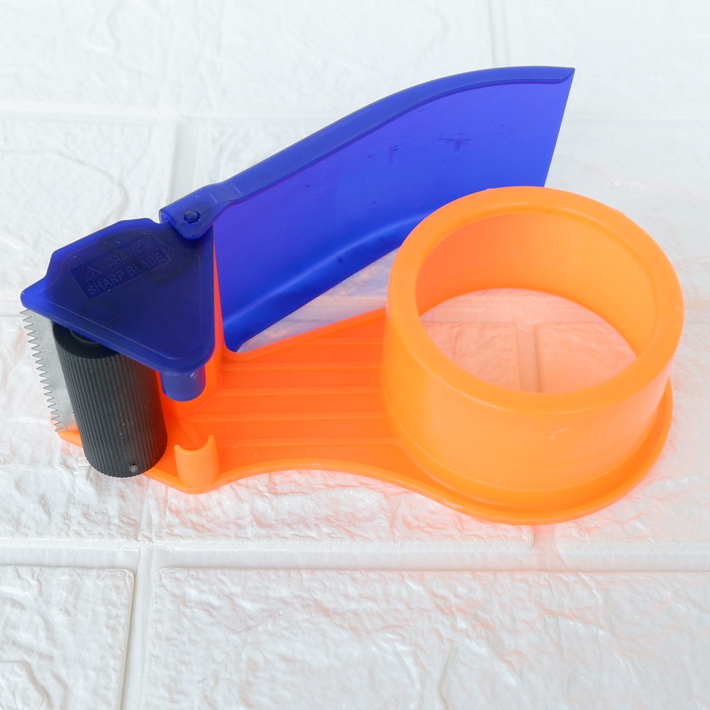 Máng cắt băng keo bằng nhựa 2 màu cao cấp, tiện lợi NPP Shoptido