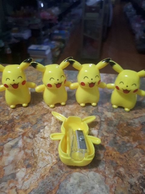 Gọt bút chì hình pikachu