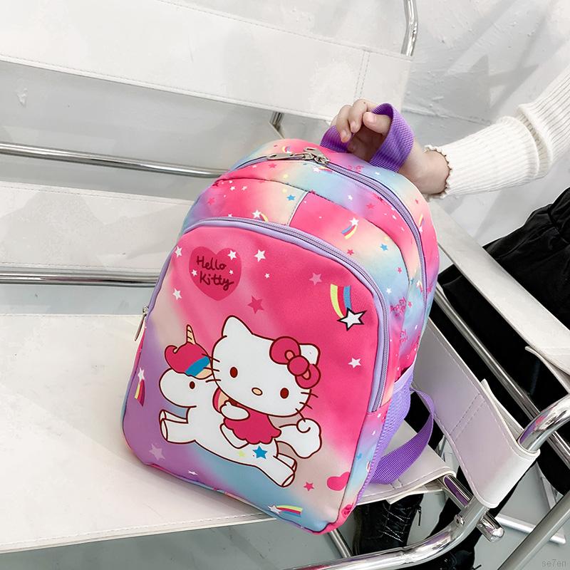 Se7en Children Preschool Backpacks Cartoon Pattern Kids School Travel Lunch Bags For 3-8Y