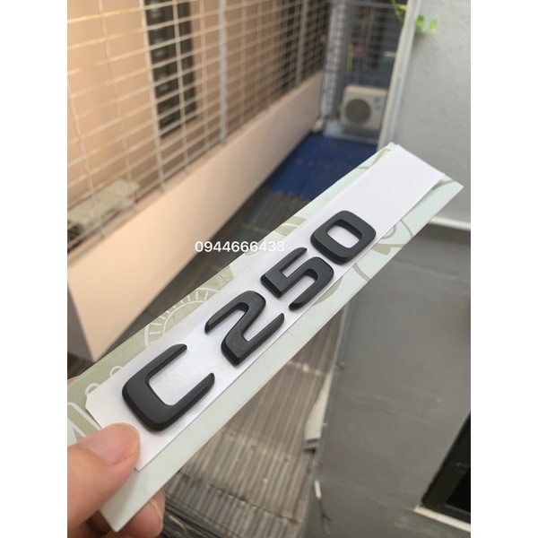 Chữ C250 amg mercedes - Tem C250 C200 C180 C300 amg