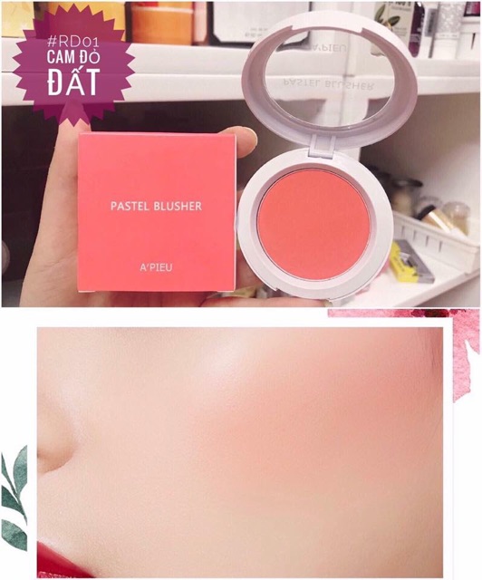 PHẤN MÁ HỒNG A’Pieu Pastel Blusher