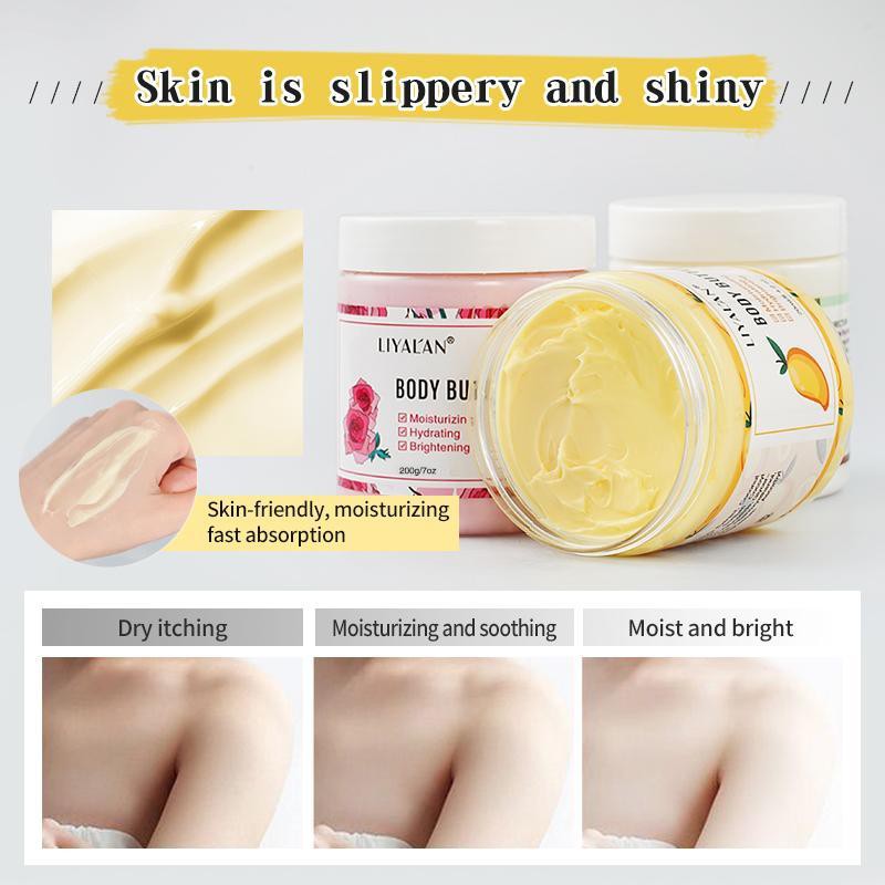 Bơ dưỡng thể LIYALAN từ xoài hữu cơ tự nhiên làm trắng da (200g)