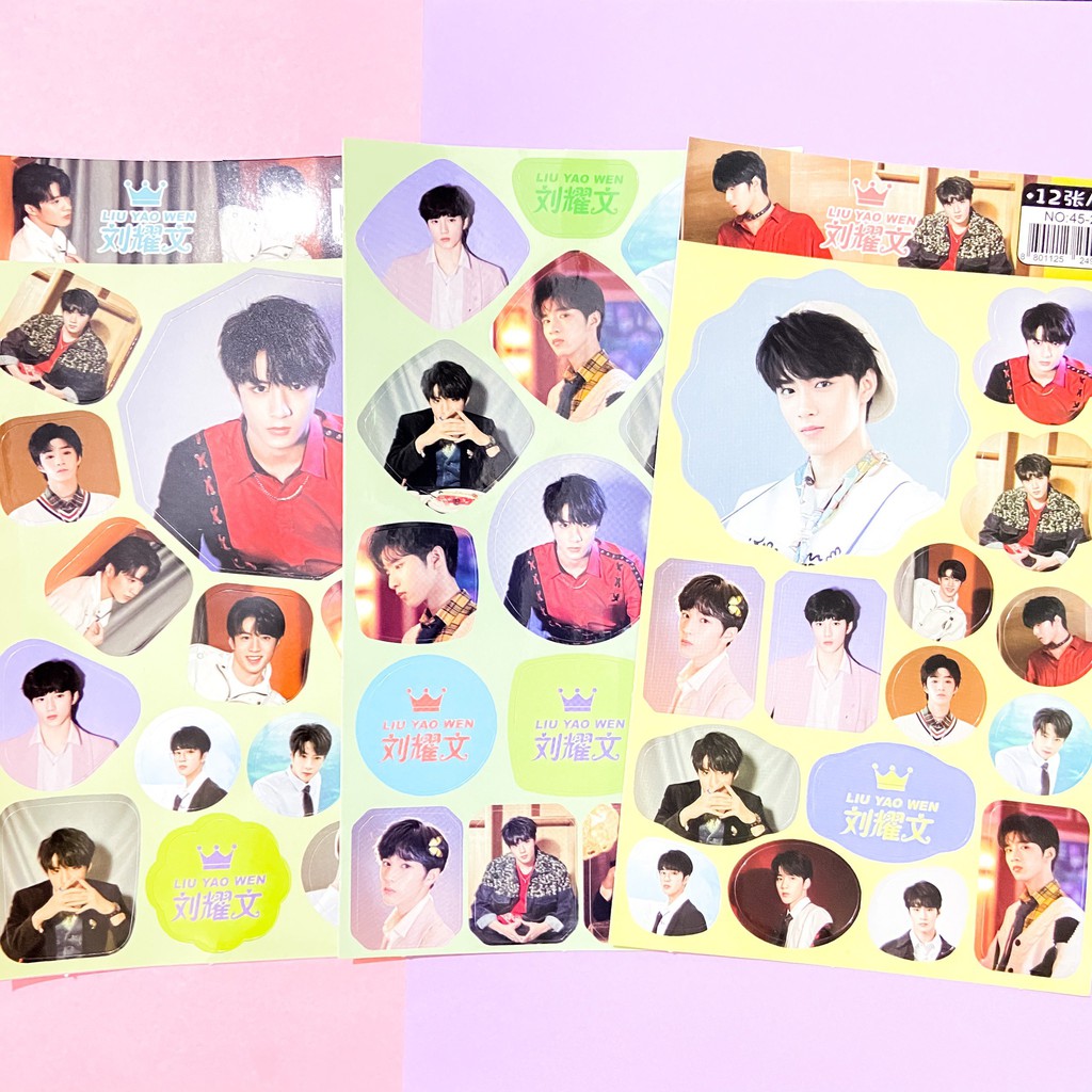 Ảnh dán sticker in hình thành viên TNT THỜI ĐẠI THIẾU NIÊN ĐOÀN trang trí idol thần tượng xinh xắn