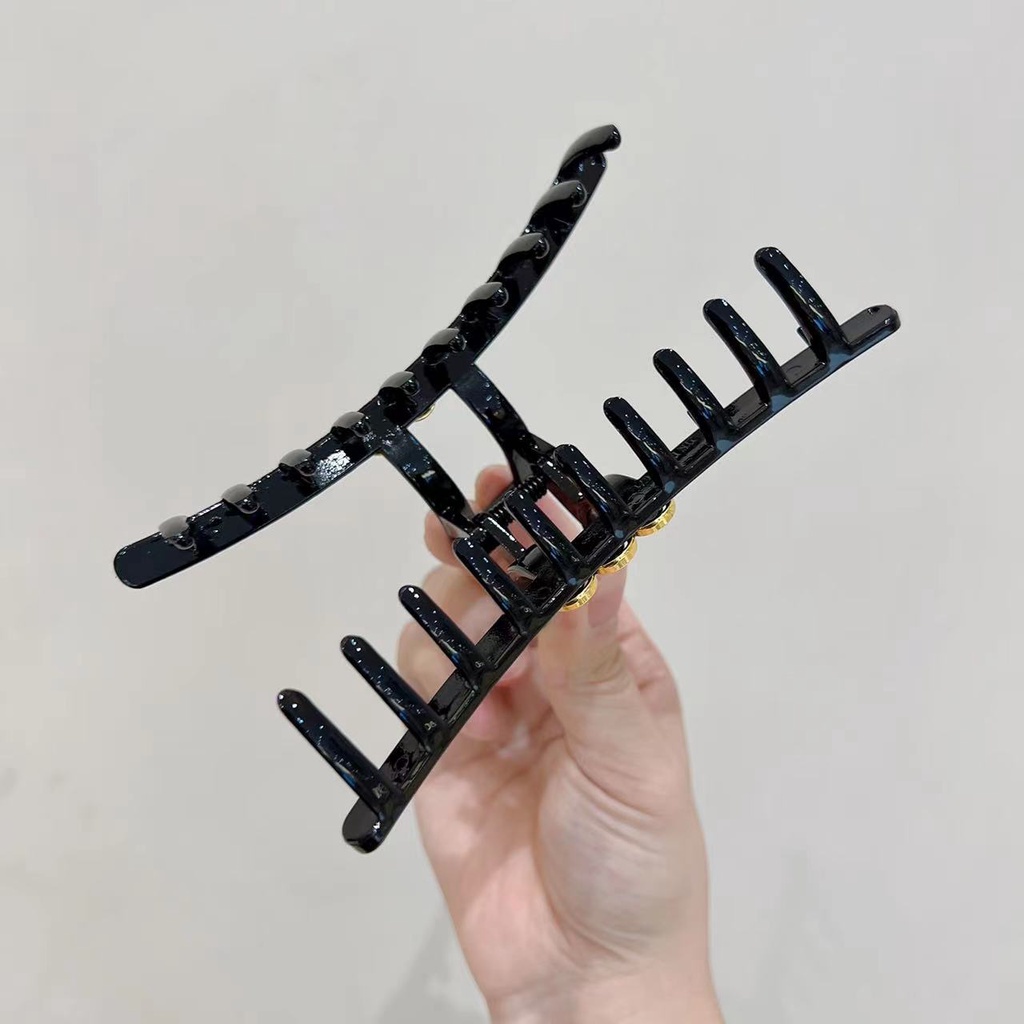 [Magpie] Kẹp Tóc Hoạt Hình Cá Mập Lớn Thanh Lịch Có Mùi Thơm Phía Sau Dễ Thương Kiểu Hàn Quốc Cho Nữ