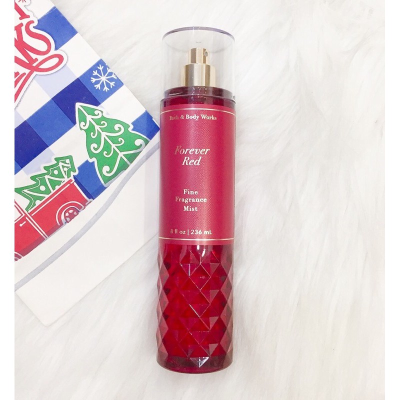 Xịt thơm toàn thân Bath and Body works Forever Red Mist 236ml