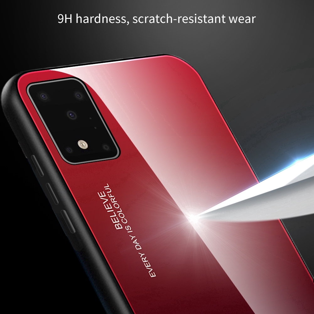 Ốp điện thoại silicone TPU màu gradient cho Samsung Galaxy A71 A51 S11 Plus S11E A90 5G M30S