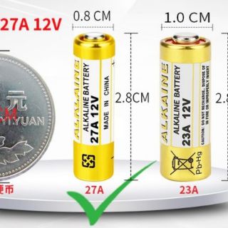 Alkaline 27A 12V