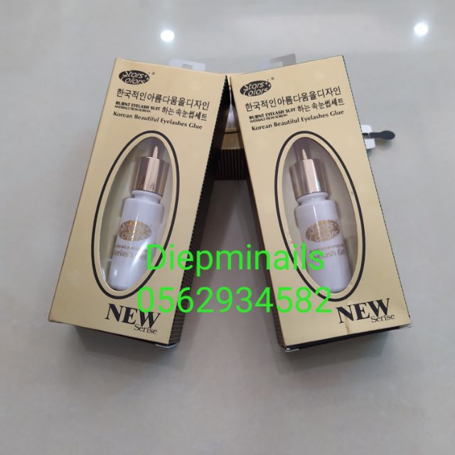 Keo gel bắt trục silicon 6d hiệu Starcolor để uốn mi 6d colagel chuyên