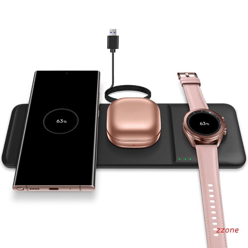 Đế Sạc Không Dây 3 Trong 1 Cho Điện Thoại Samsung