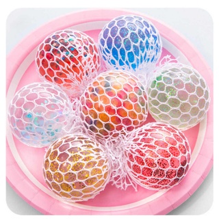Bóng lưới slime hạt nở - trứng lưới squishy hạt nở